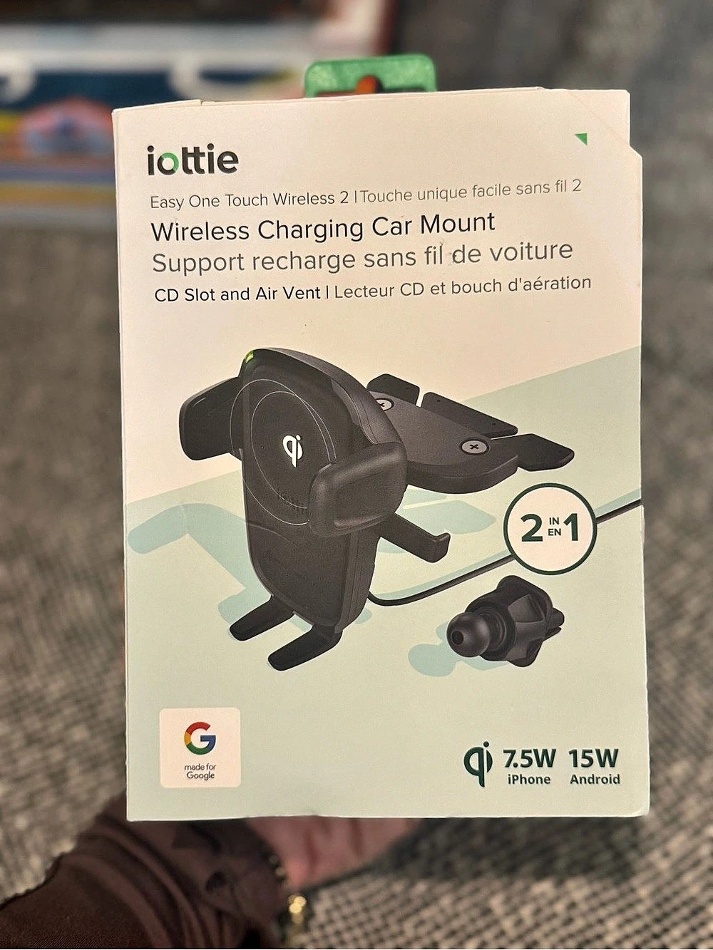 iOttie Easy One Touch Wireless 2 Air Vent & CD Slot Mount